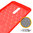 Flexi Slim Carbon Fibre Case for Oppo Reno Z - Brushed Red